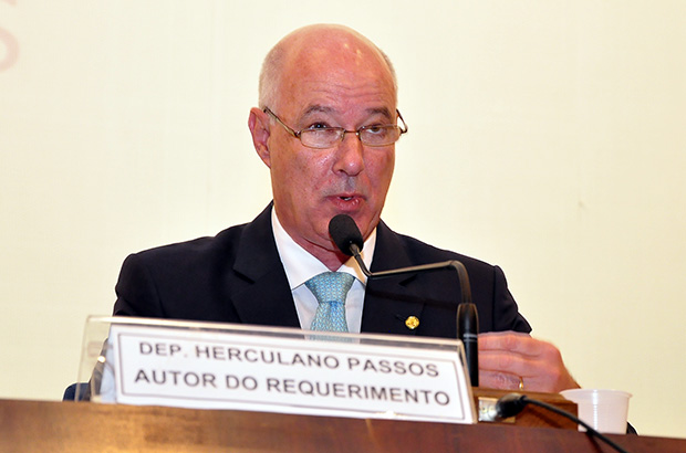 Deputado Herculano Passos (SP) - Fotos: Cláudio Araújo