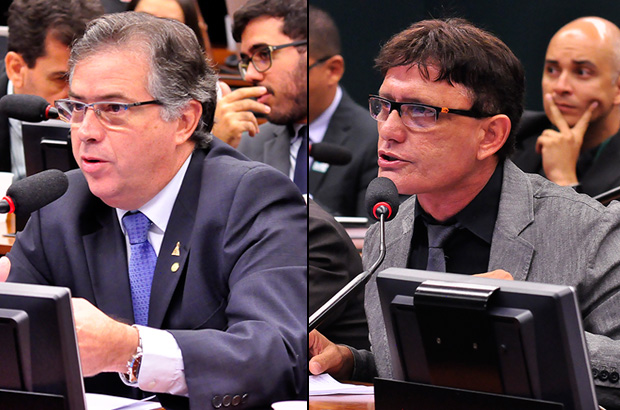 Deputados Joaquim Passarinho (PA) e Delegado Éder Mauro (PA)