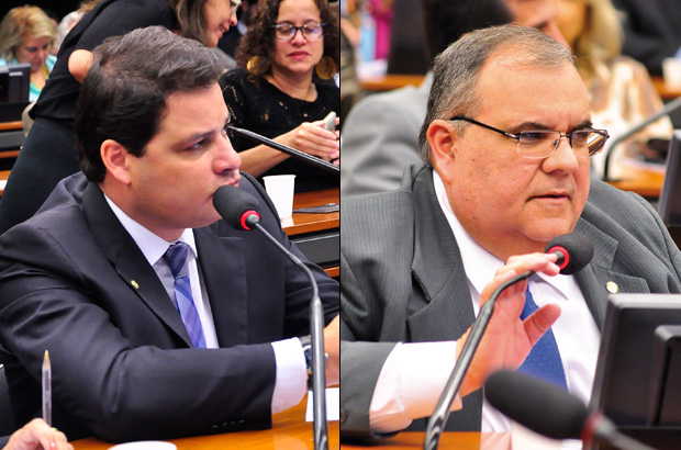 Deputados Sandro Alex (PR) e Rômulo Gouveia (PB)